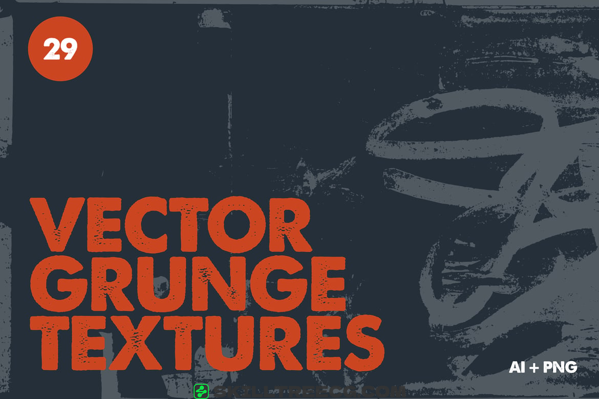 Vector Grunge Textures（743262）-技能树